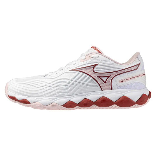 Women's Wave Enforce Tour 2 AC Tennis Shoes White and Pinkesque