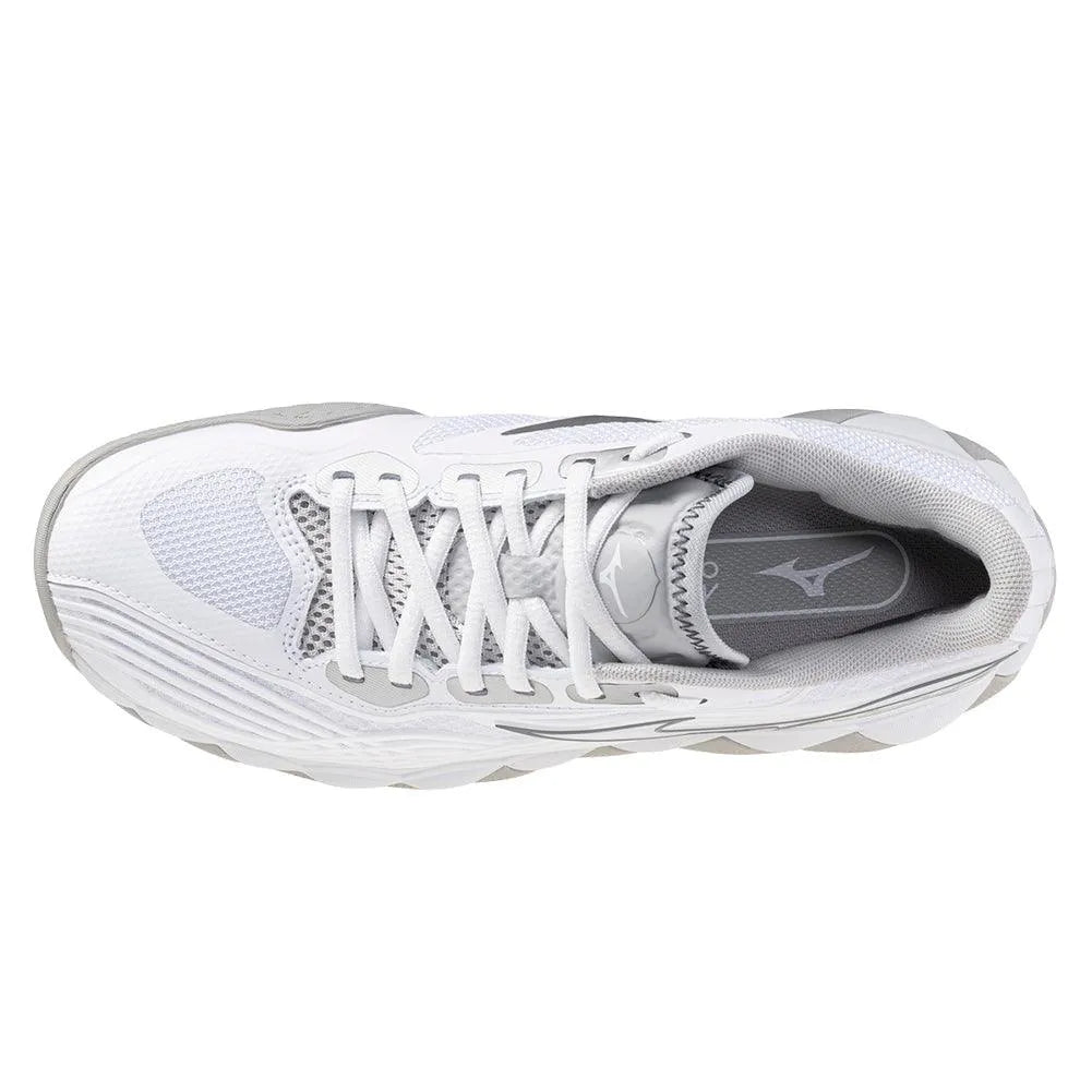 Women's Wave Enforce Tour 2 Tennis Shoes White and Silver