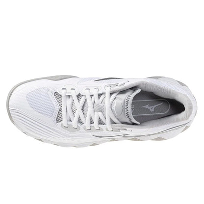 Women's Wave Enforce Tour 2 Tennis Shoes White and Silver