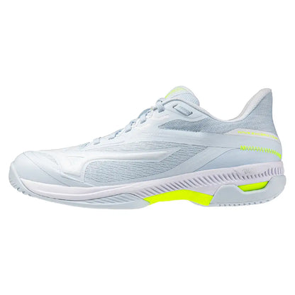 Women's Wave Exceed Court AC Tennis Shoes Ice Water and Lightning Yellow