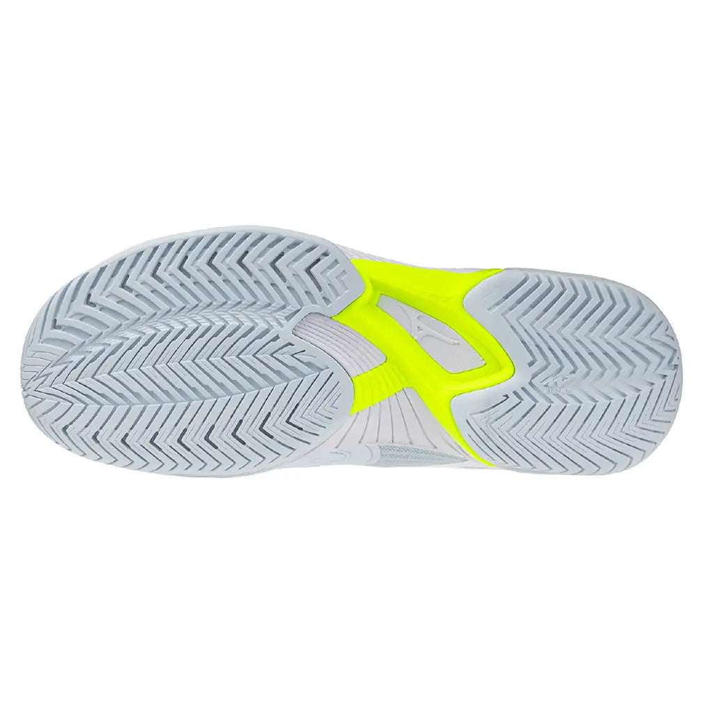 Women's Wave Exceed Court AC Tennis Shoes Ice Water and Lightning Yellow