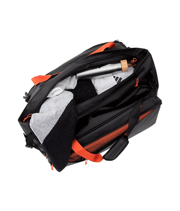 Padel Bag  Adidas Multigame Negro/Naranja 3.4 2025
