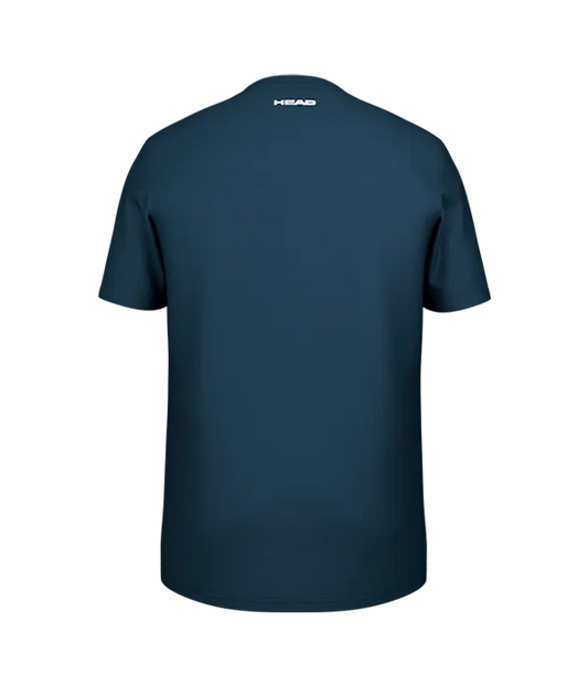 Camiseta Head Rainbow Azul Marino 2025