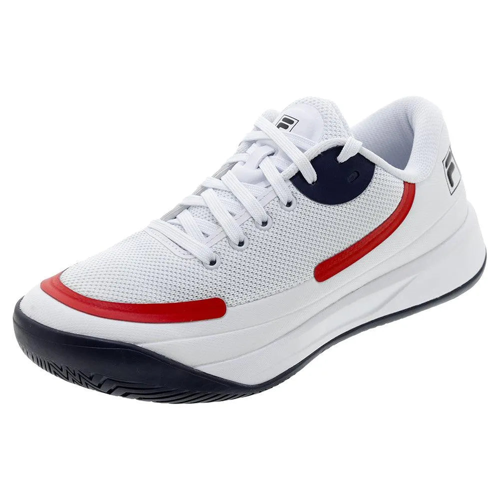 Women's Quick Ace Tennis Shoes White and Navy-Footwear-Fila-5TM02084-125S25-Tennis Express