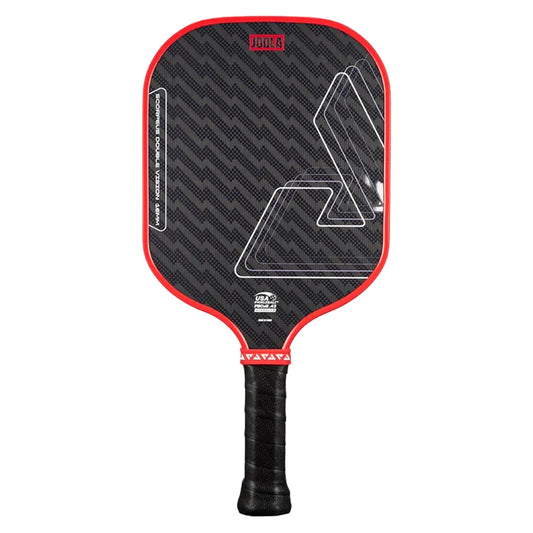Scorpeus Double Vision 16mm Pickleball Paddle Orange Red