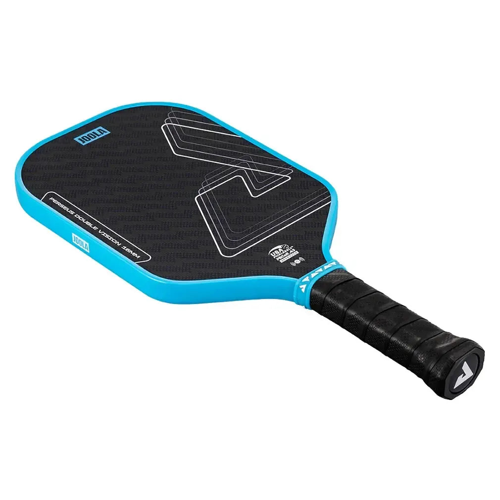 Perseus Double Vision 16mm Pickleball Paddle Blue