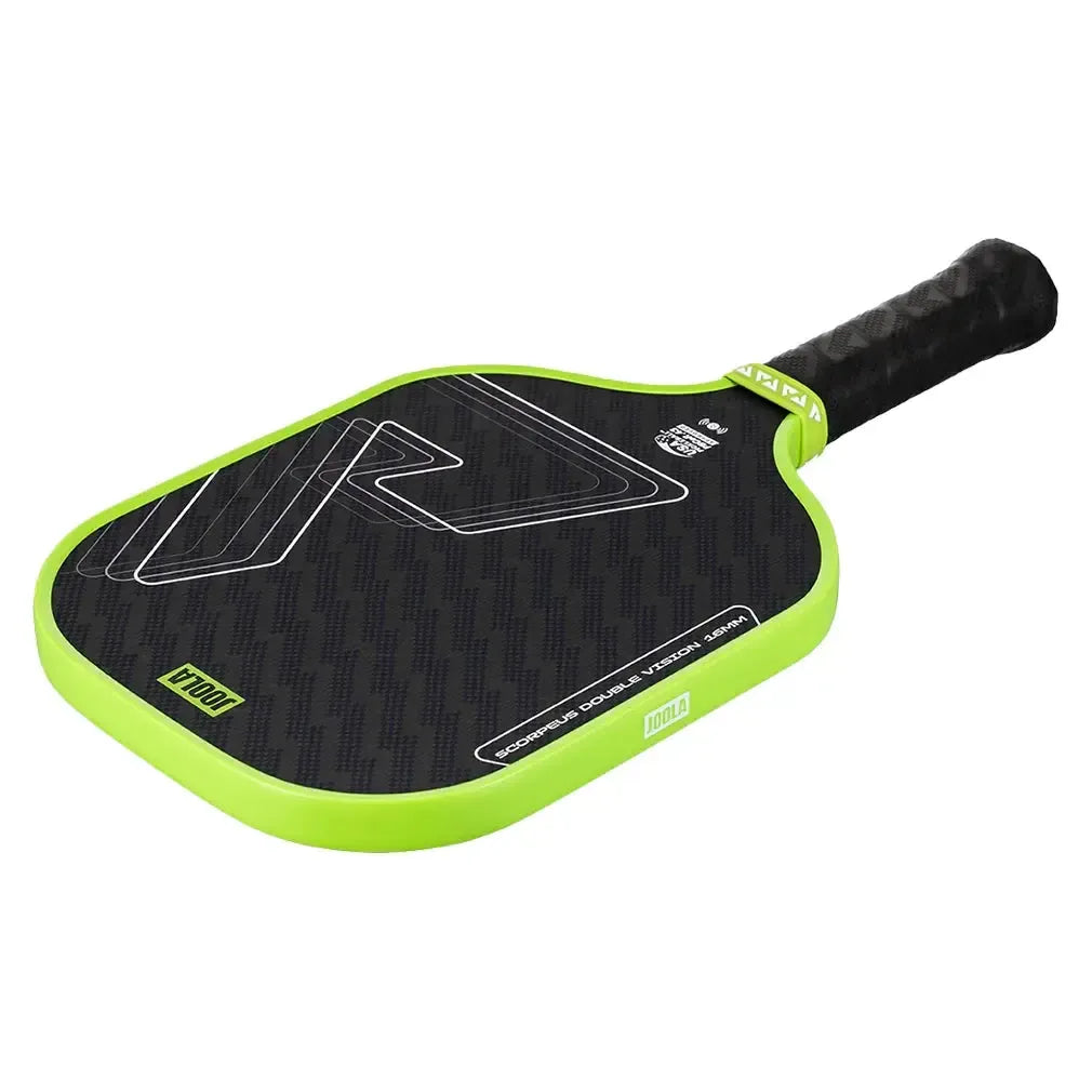 Scorpeus Double Vision 16mm Pickleball Paddle Green