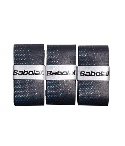Overgrips Babolat VS Original Liso Negro/Azul (Pack x3)