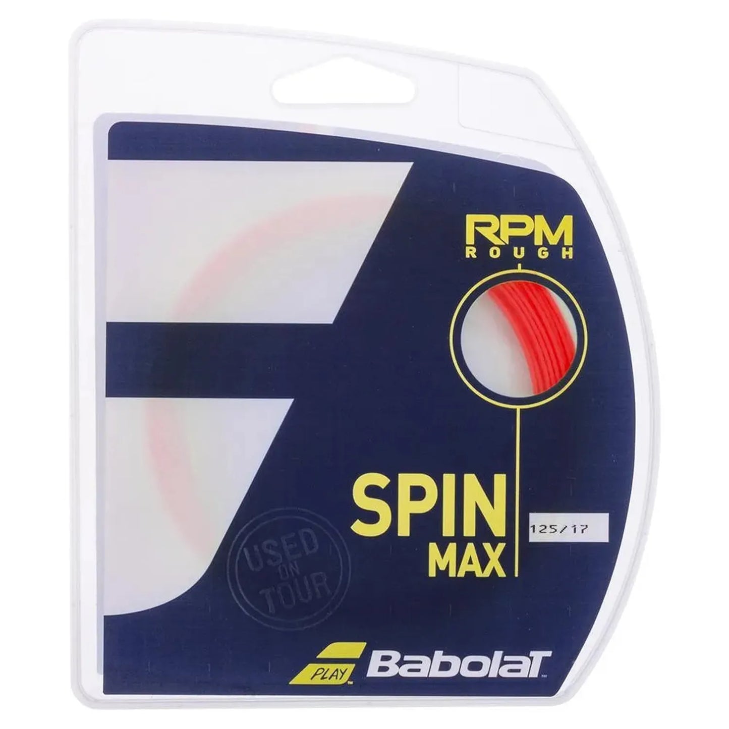 RPM Blast Rough Tennis String-Strings-Babolat-65922-201_FLORESCENT_RED-L-Tennis Express