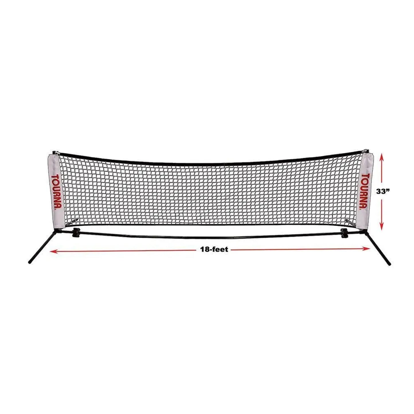 Portable 18 Foot Tennis Net-Court Equipment-Tourna-67971-DEFAULT-L-Tennis Express