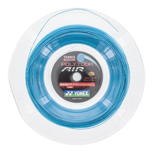 Polytour Air 125 Tennis String Reel Sky Blue-Strings-Yonex-68531-DEFAULT-L-1-[Sku]-Tennis Express