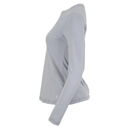 Women's UV Long Sleeve Tennis Top Stone
