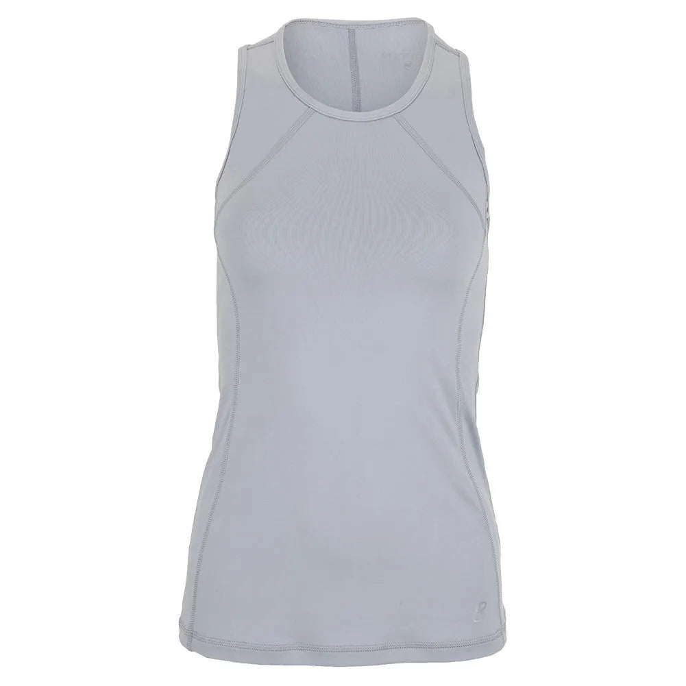 Women's UV Tennis Tank Stone-Apparel-Sofibella-7080STO-BF211-Tennis Express