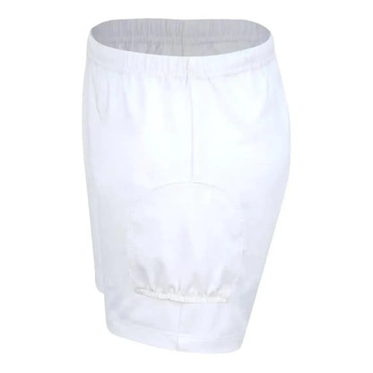 Girls' Tennis Shorty With Ball Pocket White-Apparel-Little Miss Tennis-710-B-22-Tennis Express