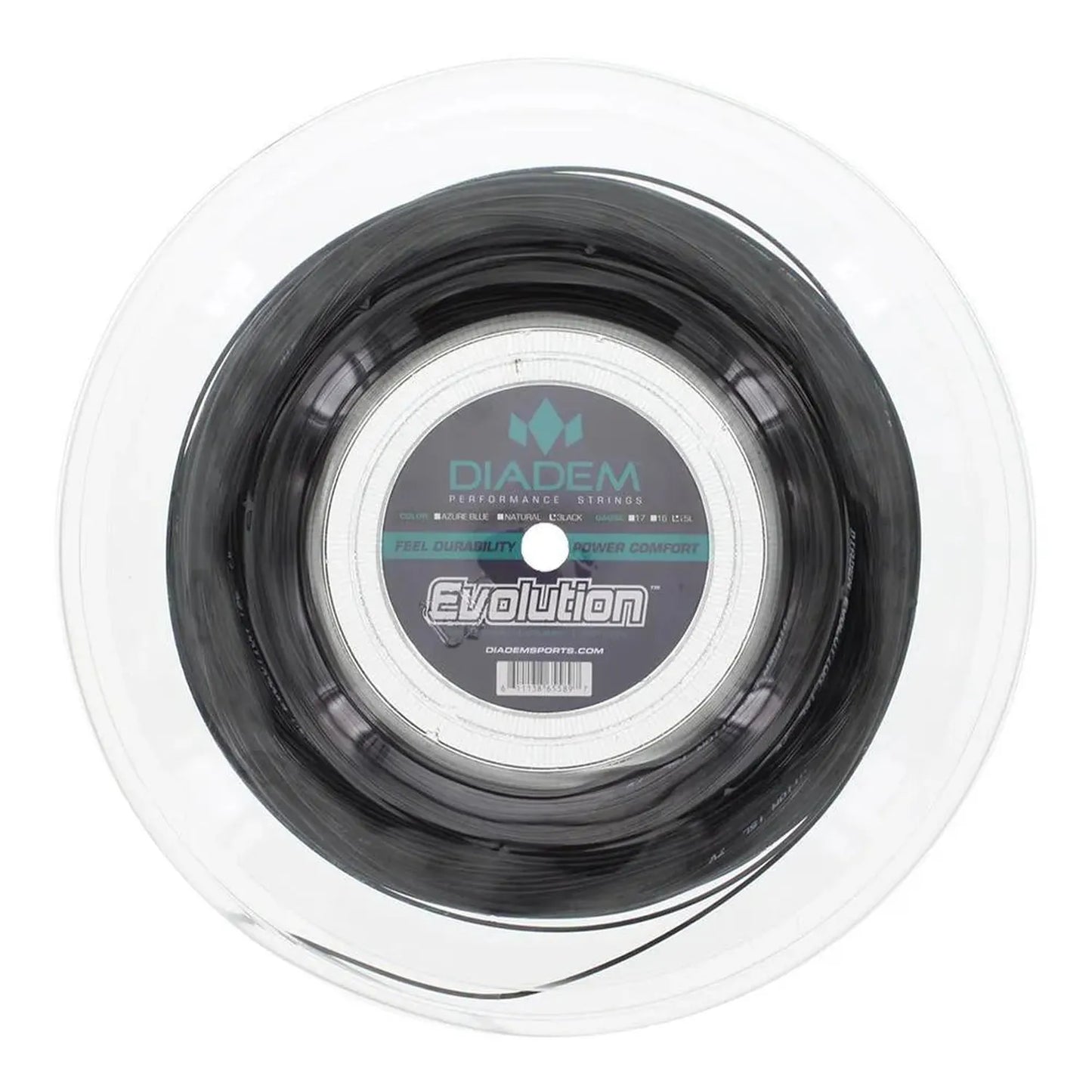 Evolution Tennis String Reel-Strings-Diadem-77820-BLACK-L-Tennis Express