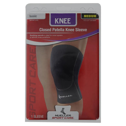 Closed Patella Knee Sleeve Medium-Sports Medicine-Mueller-79748-DEFAULT-L-Tennis Express