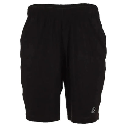 Men's SB Sport Game 9 Inch Tennis Short Black-Apparel-Sofibella-8011BLK-U22-1-Tennis Express