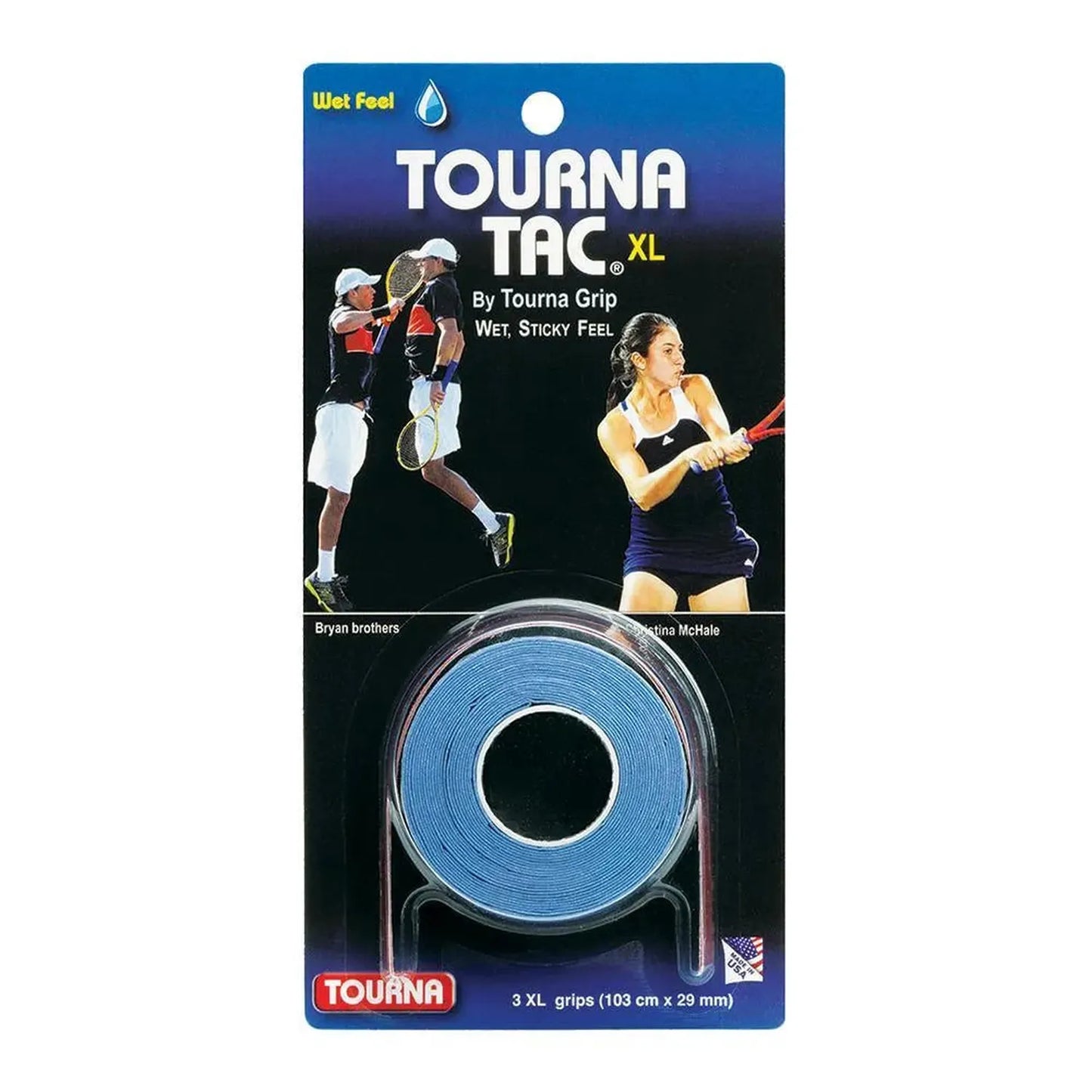 Tac 3 XL Pack Blue-Accessories-Tourna-8261-DEFAULT-L-Tennis Express