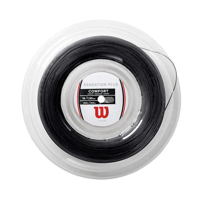 Sensation Plus Tennis String Reel-Strings-Wilson-82709-BLACK-L-Tennis Express