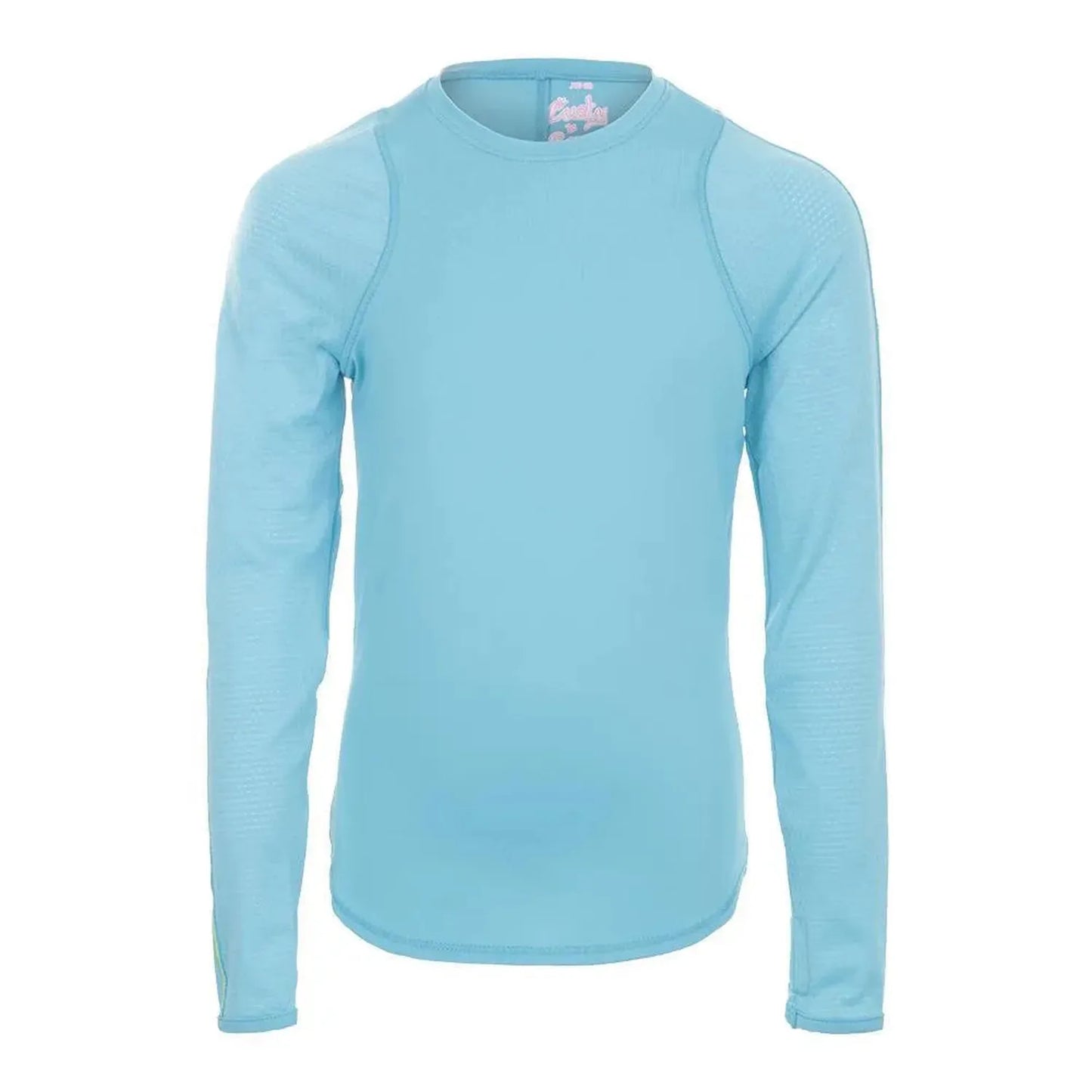 Girls' Long Sleeve Athletic Tennis Crew Ocean-Apparel-Lucky In Love-82811-DEFAULT-L-Tennis Express