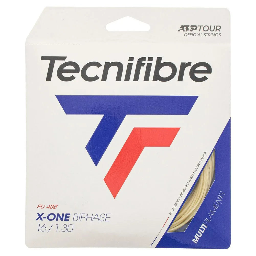 X-One Biphase Tennis String Natural-Strings-Tecnifibre-83139-DEFAULT-L-Tennis Express