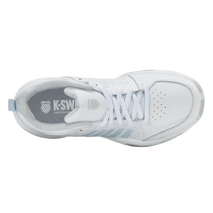 Juniors' Court Express 2 Tennis Shoes White and Ballad Blue
