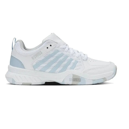 Juniors' Court Express 2 Tennis Shoes White and Ballad Blue