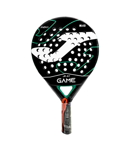 Joma Game Junior Negro/Verde 2025 Padel Racket