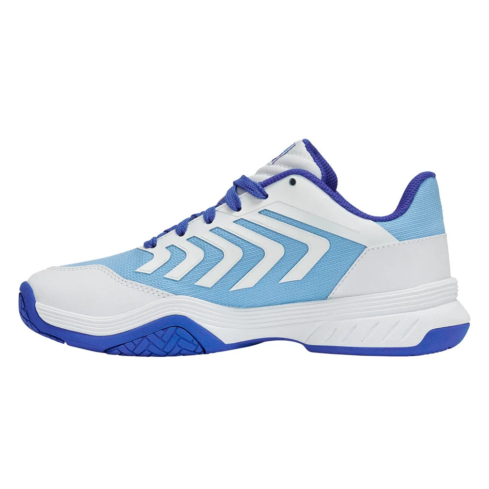 Juniors' Ultrashot Team 2 Tennis Shoes White and Dazzling Blue