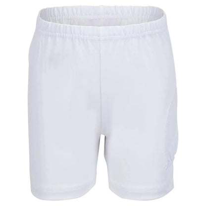 Girls' Tennis Shorty With Ball Pocket White-Apparel-Little Miss Tennis-85383-DEFAULT-L-Tennis Express