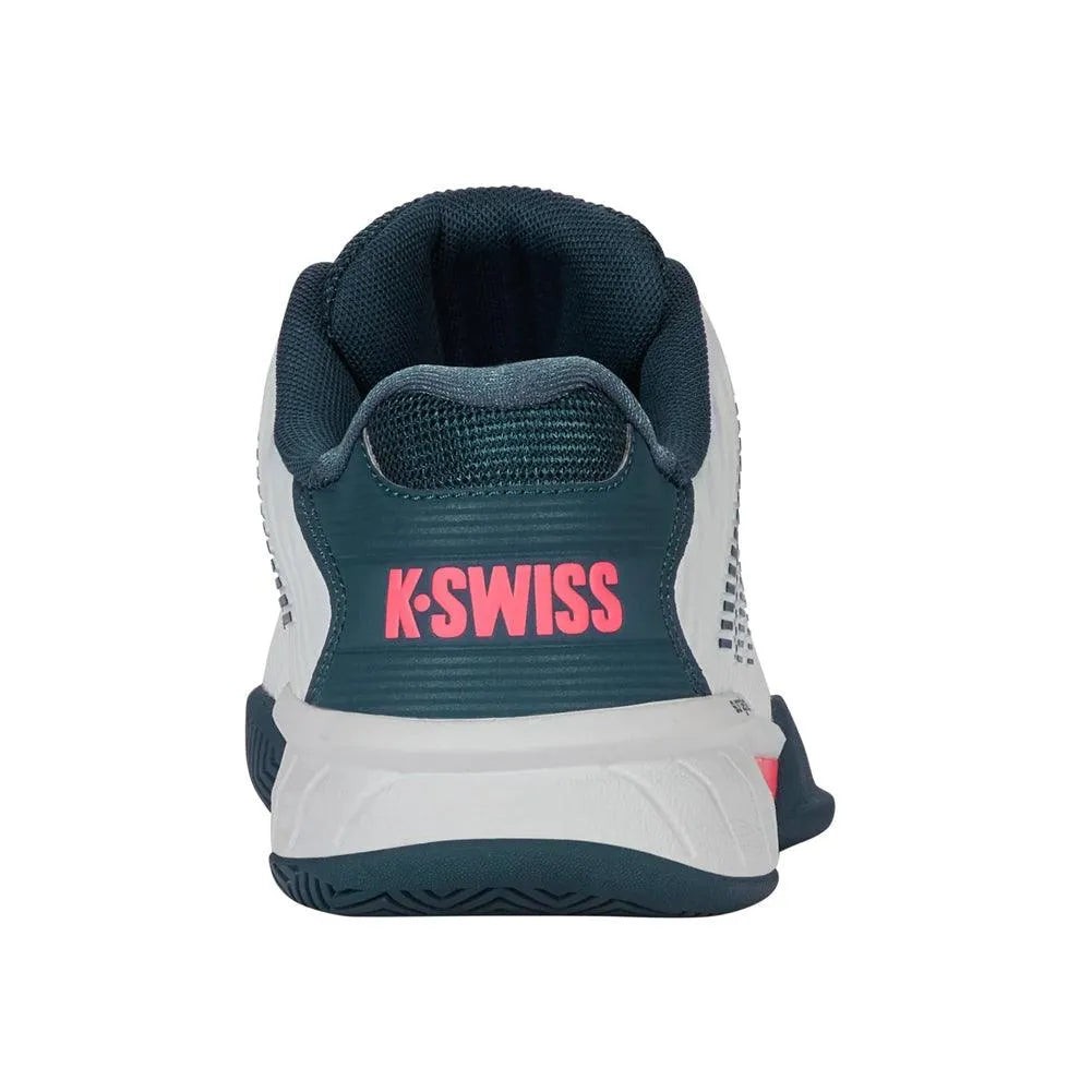 Juniors' Hypercourt Express 2 Tennis Shoes White and Stargazer