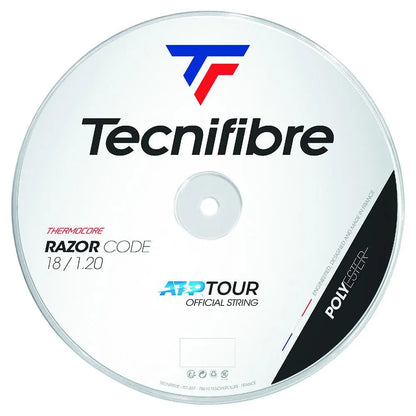Razor Code White Tennis Reel-Strings-Tecnifibre-87390-DEFAULT-L-Tennis Express
