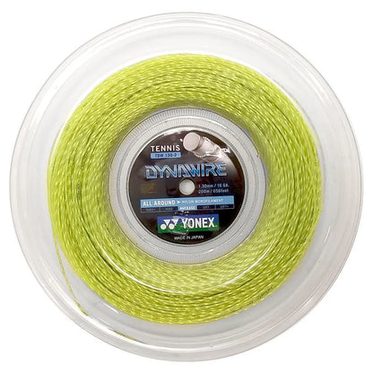 Dynawire Tennis String Reel-Strings-Yonex-91167-YELLOW-L-Tennis Express