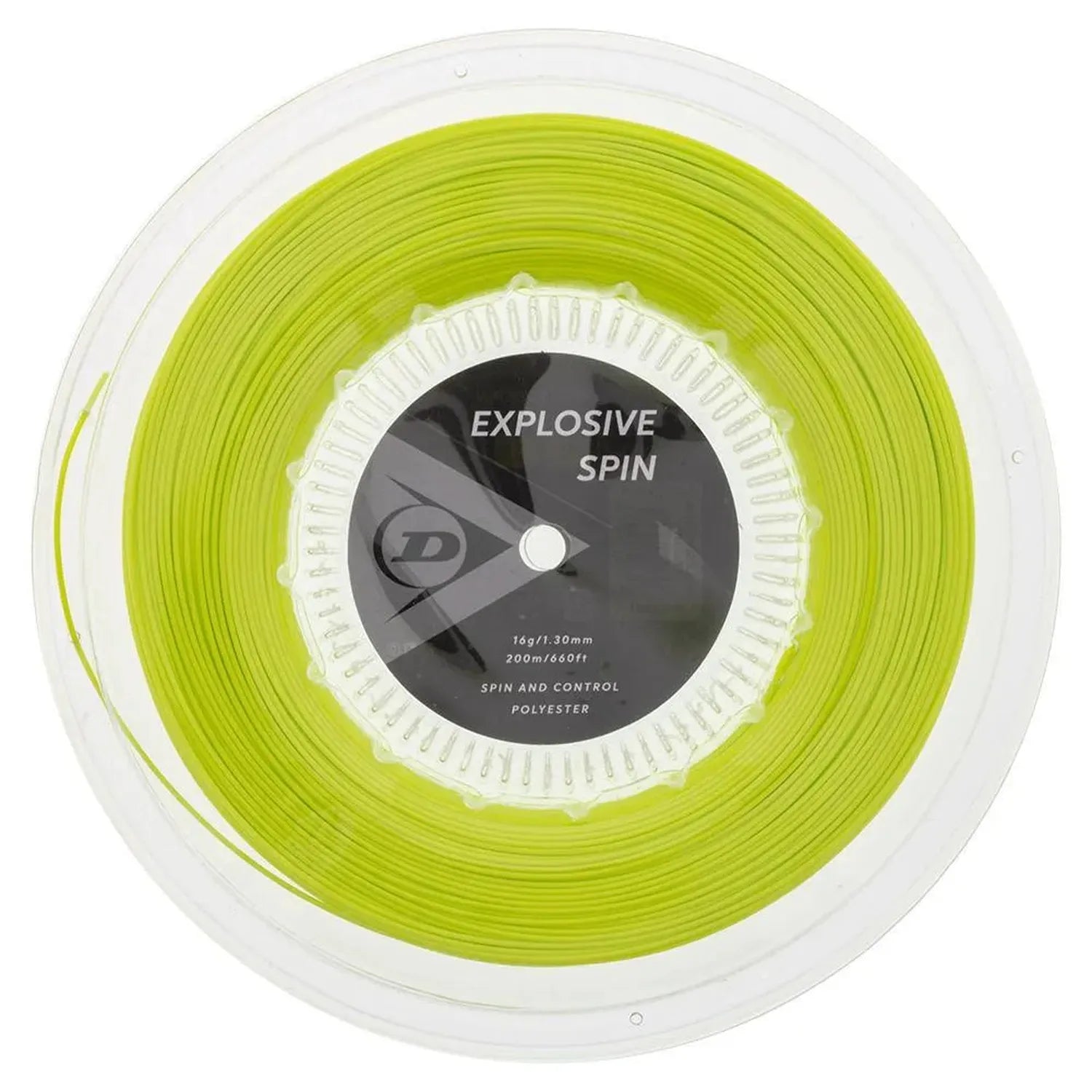 Explosive Spin Yellow 16G Tennis String Reel-Strings-Dunlop-91229-DEFAULT-L-Tennis Express