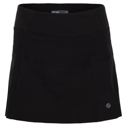 Women's Deuce Tennis Skort-Apparel-Lija-91297-BLACK-L-Tennis Express