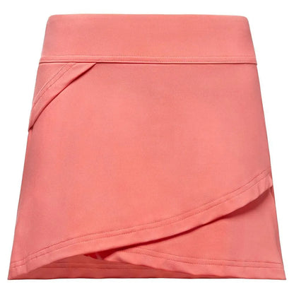 Girls' Tiered Tennis Skort-Apparel-Fila-92127-679_CALYPSO_CORAL-L-Tennis Express