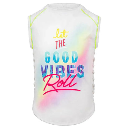 Girls' Tennis Muscle Tank-Apparel-Lucky In Love-92152-12955_TIE_DYE_VIBES-L-Tennis Express
