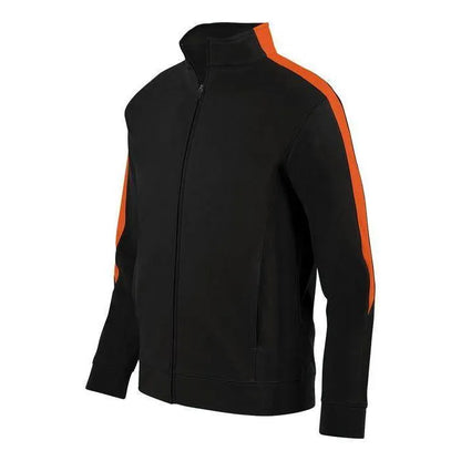 Youth Medalist Jacket 2.0-Apparel-Augusta-92370-423_BKORANGE-L-Tennis Express