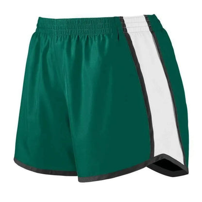 Girls' Pulse Team Shorts-Apparel-Augusta-92381-608_DK_GREEN-L-Tennis Express