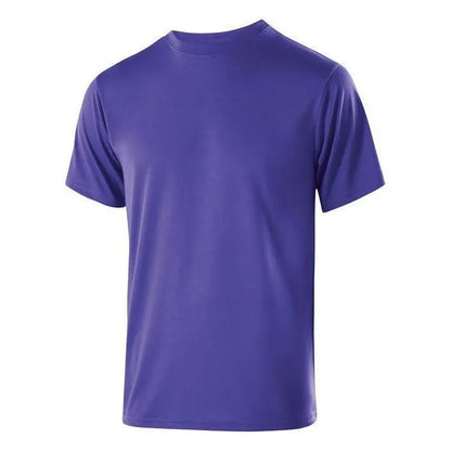 Youth Gauge Short Sleeve-Apparel-Holloway-92387-050_PURPLE-L-Tennis Express
