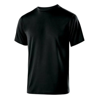 Youth Gauge Short Sleeve-Apparel-Holloway-92387-080_BLACK-L-Tennis Express