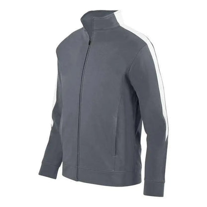 Men's Medalist Jacket 2.0-Apparel-Augusta-92412-R04_GRAPHITEWHITE-L-Tennis Express