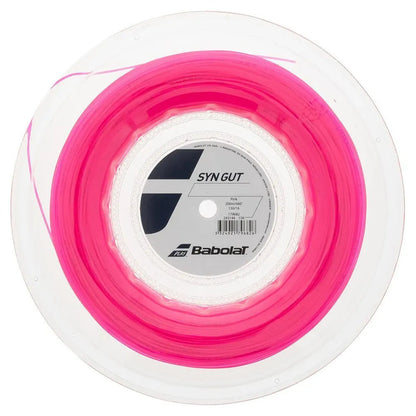 Syn Gut Tennis String Reel-Strings-Babolat-92956-PINK-L-Tennis Express