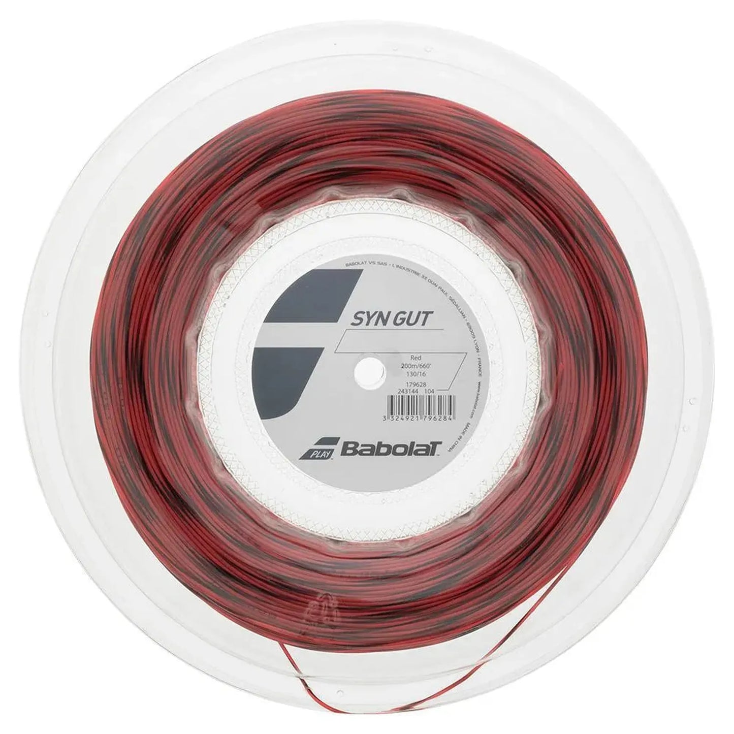 Syn Gut Tennis String Reel-Strings-Babolat-92956-RED-L-Tennis Express