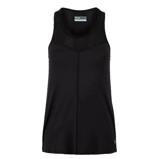 Women's Force Tennis Tank-Apparel-Lija-93232-BLACK-L-Tennis Express