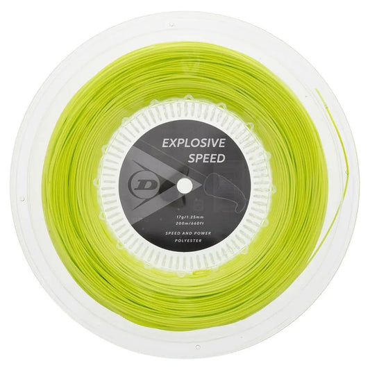 Explosive Speed Yellow 17G Tennis String Reel-Strings-Dunlop-93447-DEFAULT-L-Tennis Express