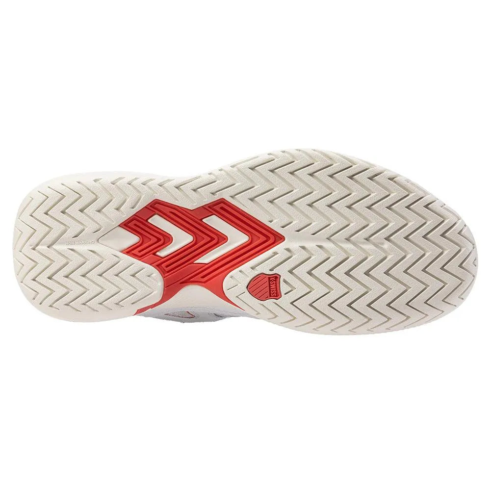 Women's Tura Team Pickleball Shoes White and Faded Denim