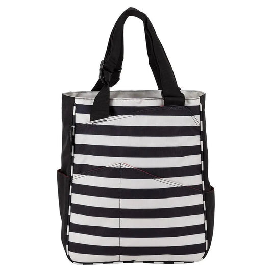 Original Tennis Tote Stripes Black and Coconut-Bags-Maggiemather-94097-DEFAULT-L-Tennis Express