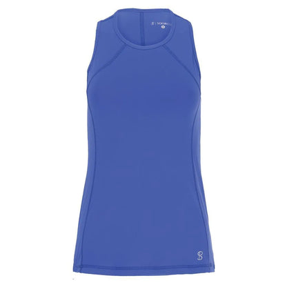 Women's UV Tennis Tank-Apparel-Sofibella-94199-VALLEY_BLUE-L-Tennis Express