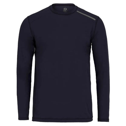 Men's Jet Tee Long Sleeve Tennis Top-Apparel-BloqUV-94322-NAVY-L-Tennis Express